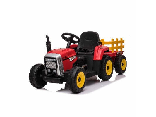 12V Elektrischer Traktor mit Anhänger für Kinder – Perfekt für kleine Abenteurer - kidsdrive.net - Rideonkidcar - Elektroauto für Kinder - Geschenkidee - Kinderfahrzeug