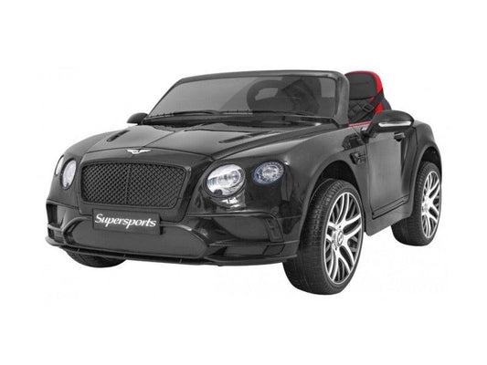 Bentley Supersports 2-Sitzer in schwarz – Luxuriöse Fahrt für die Kleinen - kidsdrive.net - Rideonkidcar - Elektroauto für Kinder - Geschenkidee - Kinderfahrzeug