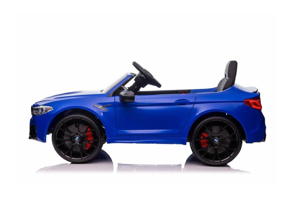 BMW M5 Elektroauto für Kinder (SX2118) - Hochglanz Blau - kidsdrive.net - Rideonkidcar - Elektroauto für Kinder - Geschenkidee - Kinderfahrzeug