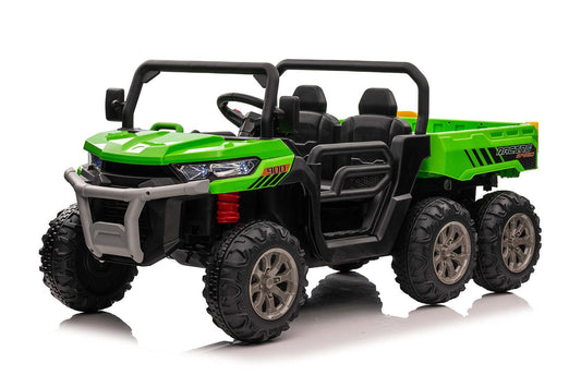 Elektro Kinderauto Farm Truck Kipper 2-Sitzer: Ein Abenteuer-Spielzeug für kleine Bauarbeiter! - kidsdrive.net - Rideonkidcar - Elektroauto für Kinder - Geschenkidee - Kinderfahrzeug