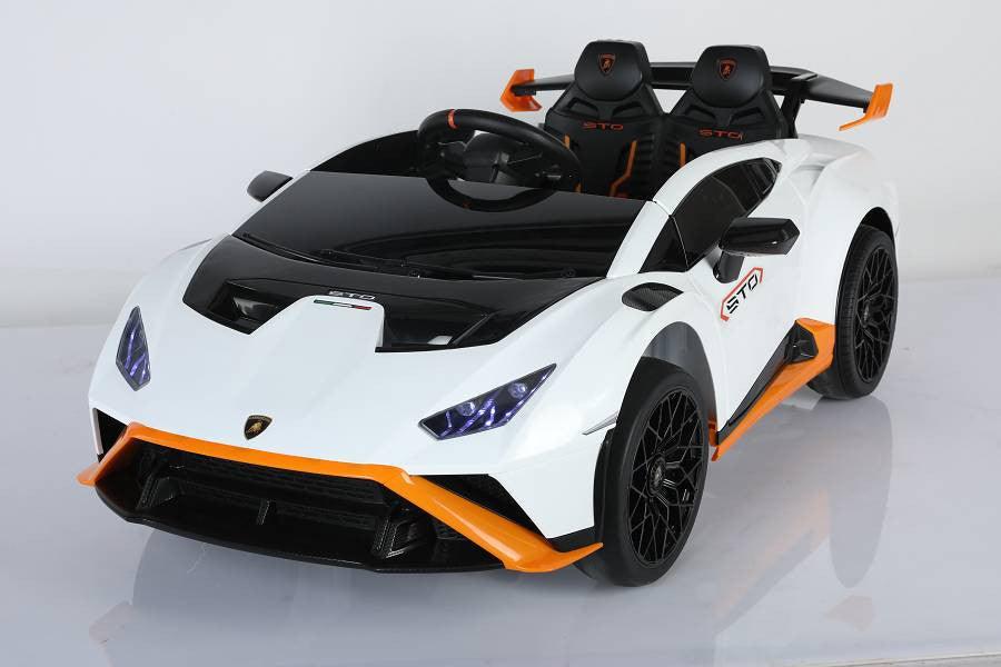 Elektro Kinderauto "Lamborghini Huracan STO Drift" 24V – Ein atemberaubendes Fahrerlebnis für junge Rennfahrer - kidsdrive.net - Rideonkidcar - Elektroauto für Kinder - Geschenkidee - Kinderfahrzeug