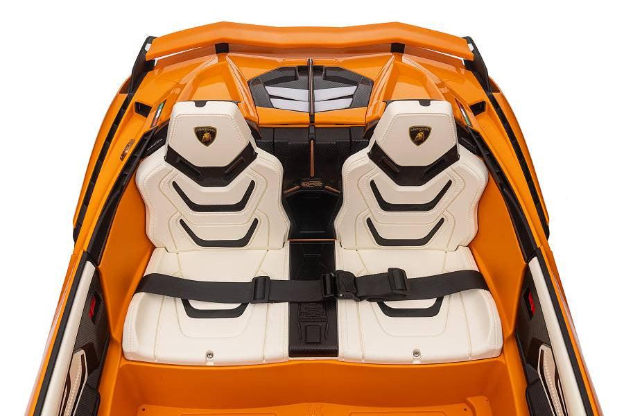 Elektro Kinderfahrzeug Lamborghini Sian 2 Sitzer: Ein Traum für kleine Rennfahrer! - kidsdrive.net - Rideonkidcar - Elektroauto für Kinder - Geschenkidee - Kinderfahrzeug