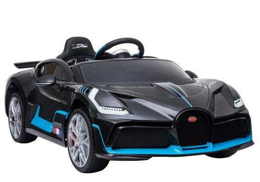 Entdecken Sie das Kinderauto Bugatti Divo: Ein luxuriöses Fahrerlebnis für junge Autoliebhaber - kidsdrive.net - Rideonkidcar - Elektroauto für Kinder - Geschenkidee - Kinderfahrzeug