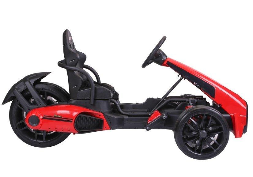 Go-Kart CH9939 in Rot – Elektrisches Kinderfahrzeug mit Dual-Motor und Sicherheitsfeatures - kidsdrive.net - Rideonkidcar - Elektroauto für Kinder - Geschenkidee - Kinderfahrzeug