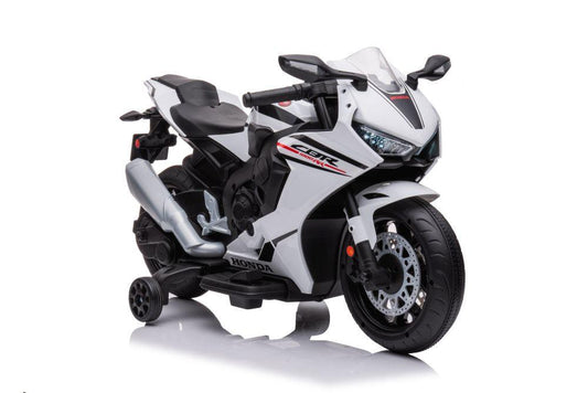 Honda CBR1000RR Batterie Motorrad Weiß – Ein Traum für kleine Motorradfans - kidsdrive.net - Rideonkidcar - Elektroauto für Kinder - Geschenkidee - Kinderfahrzeug