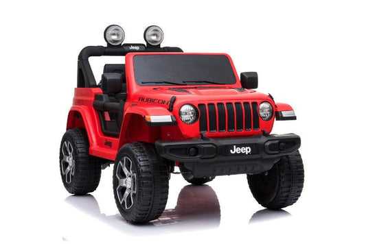 Jeep Wrangler Rubicon Kinderfahrzeug - Lizenziertes Elektroauto für Off-Road-Abenteuer - kidsdrive.net - Rideonkidcar - Elektroauto für Kinder - Geschenkidee - Kinderfahrzeug