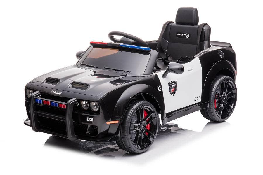 Kinderfahrzeug - Elektro Auto "Dodge Challenger Polizei" lizenziert - kidsdrive.net - Rideonkidcar - Elektroauto für Kinder - Geschenkidee - Kinderfahrzeug
