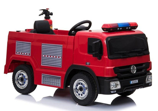 Kinderfahrzeug Feuerwehrauto Rot: Ein heldenhaftes Fahrerlebnis für junge Retter! - kidsdrive.net - Rideonkidcar - Elektroauto für Kinder - Geschenkidee - Kinderfahrzeug