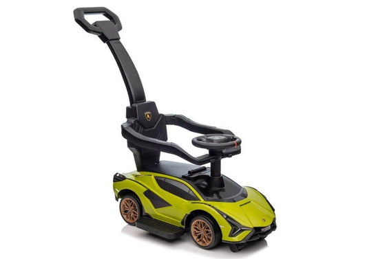 Lamborghini Sian (grün) Rutschauto - Luxus und Spaß in einem - kidsdrive.net - Rideonkidcar - Elektroauto für Kinder - Geschenkidee - Kinderfahrzeug