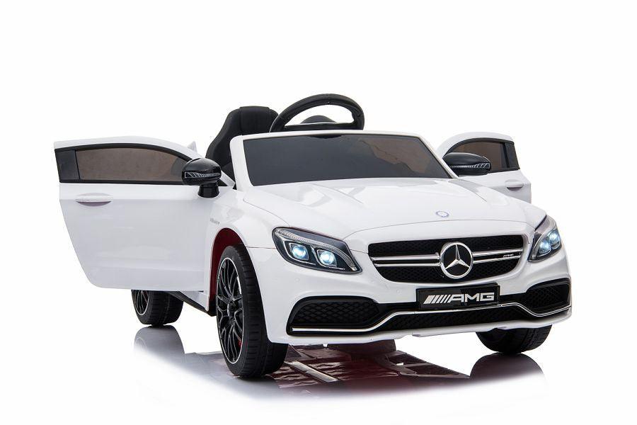 Mercedes C63 AMG Kinderfahrzeug - Das ultimative Fahrerlebnis für junge Abenteurer - kidsdrive.net - Rideonkidcar - Elektroauto für Kinder - Geschenkidee - Kinderfahrzeug