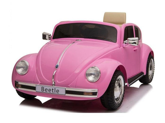 Volkswagen Beetle Classic 12V in Pink – Ein Retro-Traum für junge Fahrer - kidsdrive.net - Rideonkidcar - Elektroauto für Kinder - Geschenkidee - Kinderfahrzeug